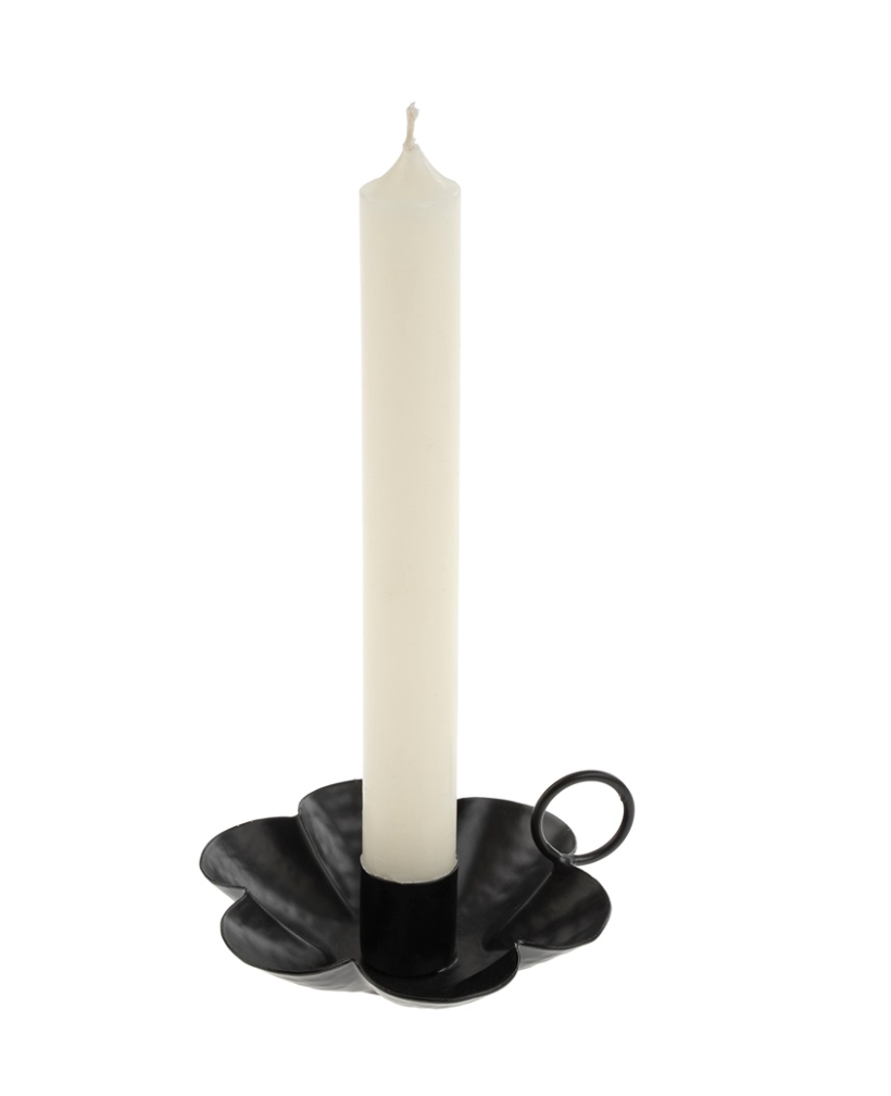 Iron Daisy Candle Holder