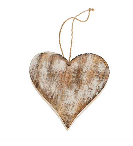 Wooden Heart Ornament