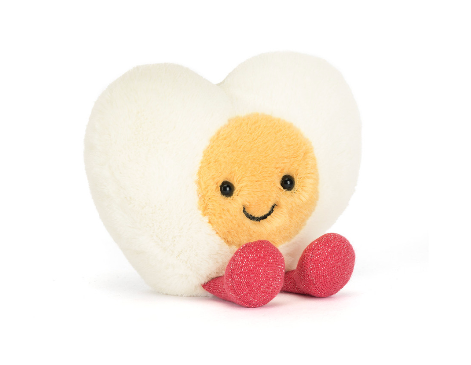 Amuseable Heart Boiled Egg