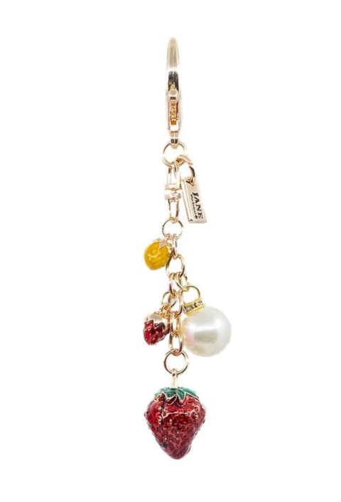 Strawberry Tassel Charm