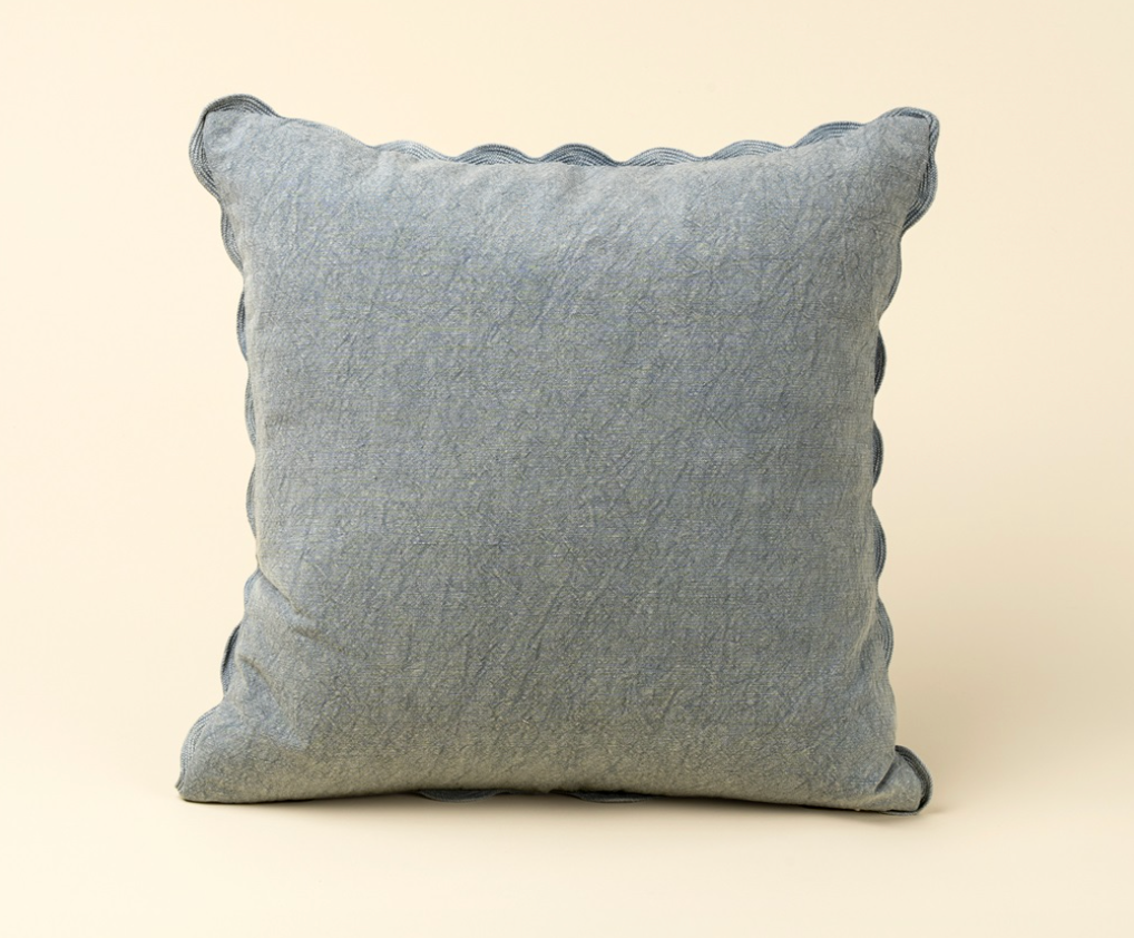 Scalloped Edge Pillow