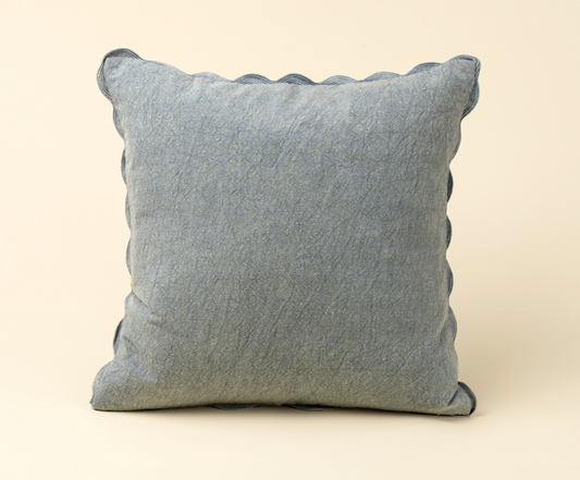 Scalloped Edge Pillow