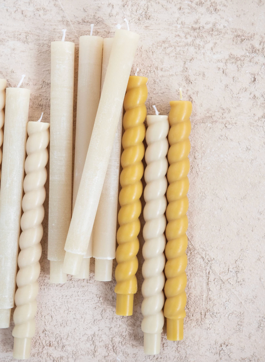 Twisted Taper Candles