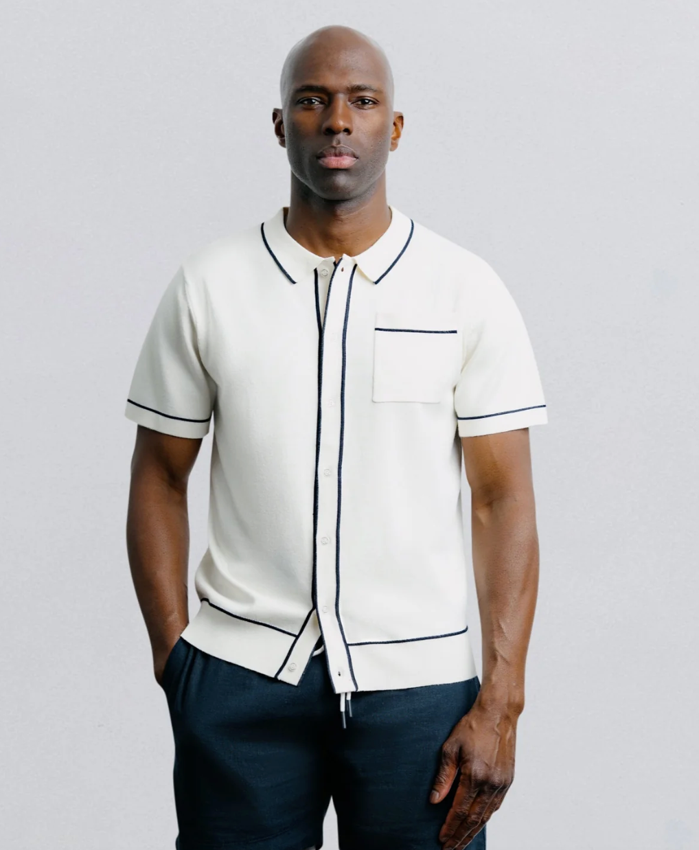 Button Down Polo