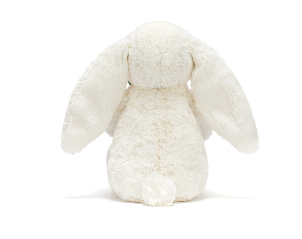 Cream Bunny with Plant
