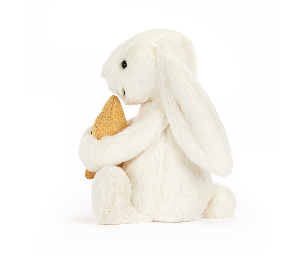 Cream Bunny with Star