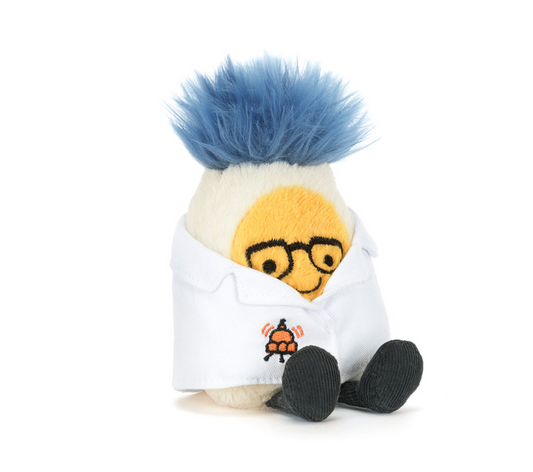 Amuseables Boiled Egg Scientist Outfit