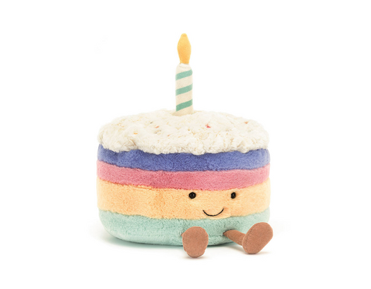 Amuseables Rainbow Birthday Cake