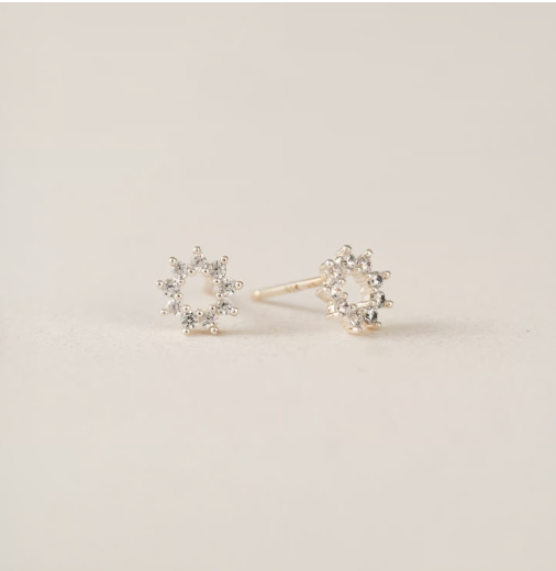 Halo Mini Stud Earrings