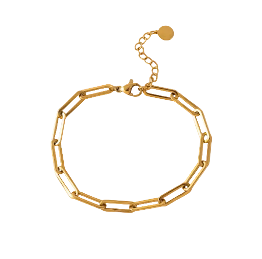 Bold Paperclip Bracelet