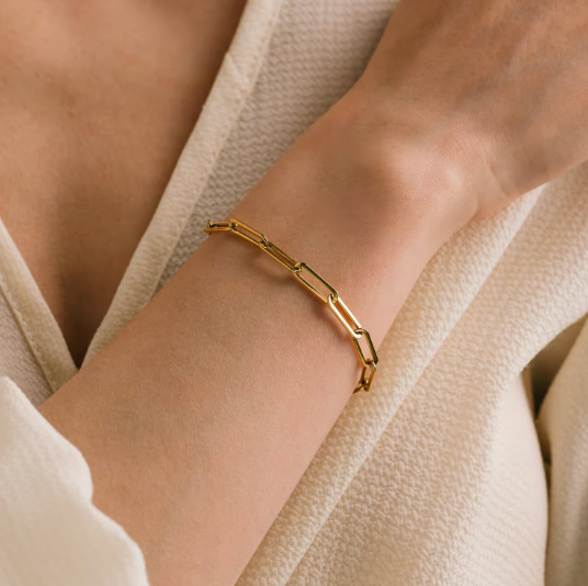 Bold Paperclip Bracelet