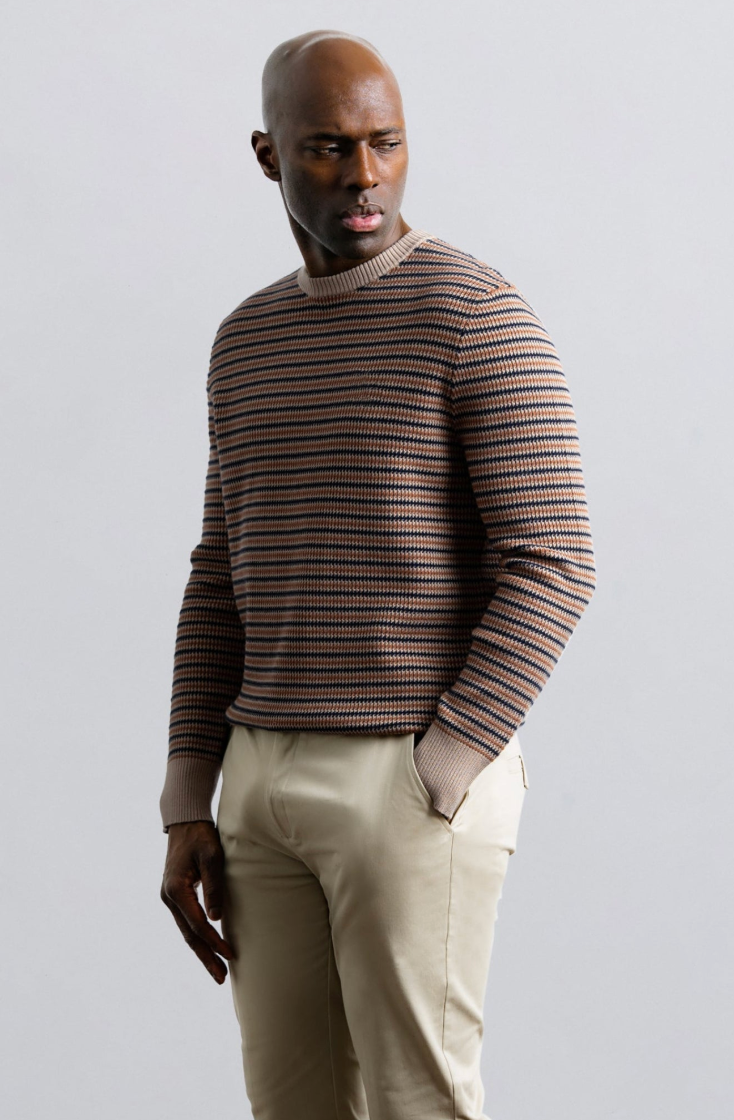Broken Stripe Sweater