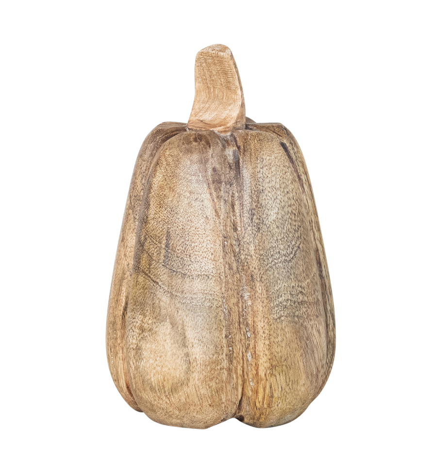 Tall Carved Pumpkin