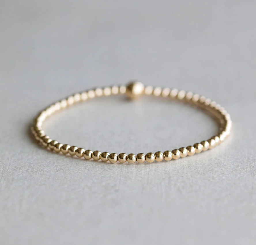 3mm Gold Bracelet