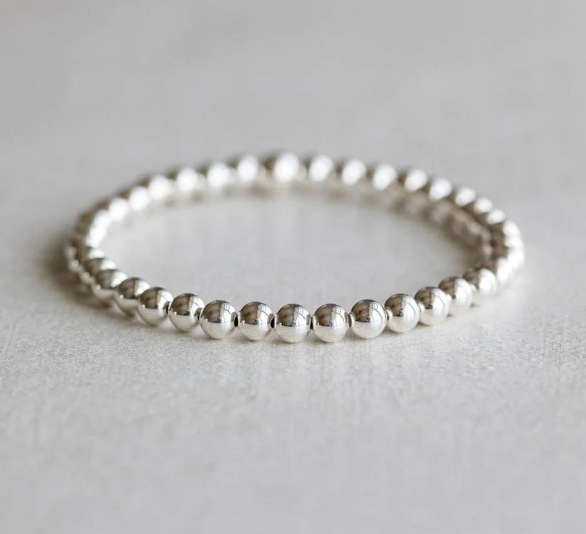 5mm silver bracelet