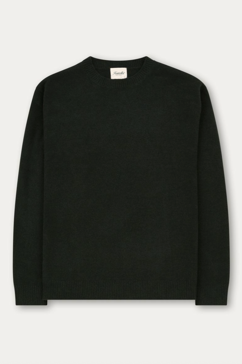 Textured Knit Crew
