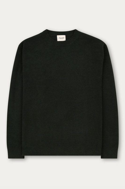Textured Knit Crew