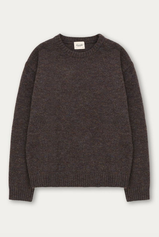 Heathered Knit Crew