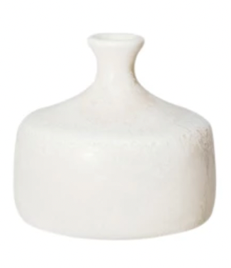 Stoneware White Vase