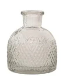 Pressed Glass Vase