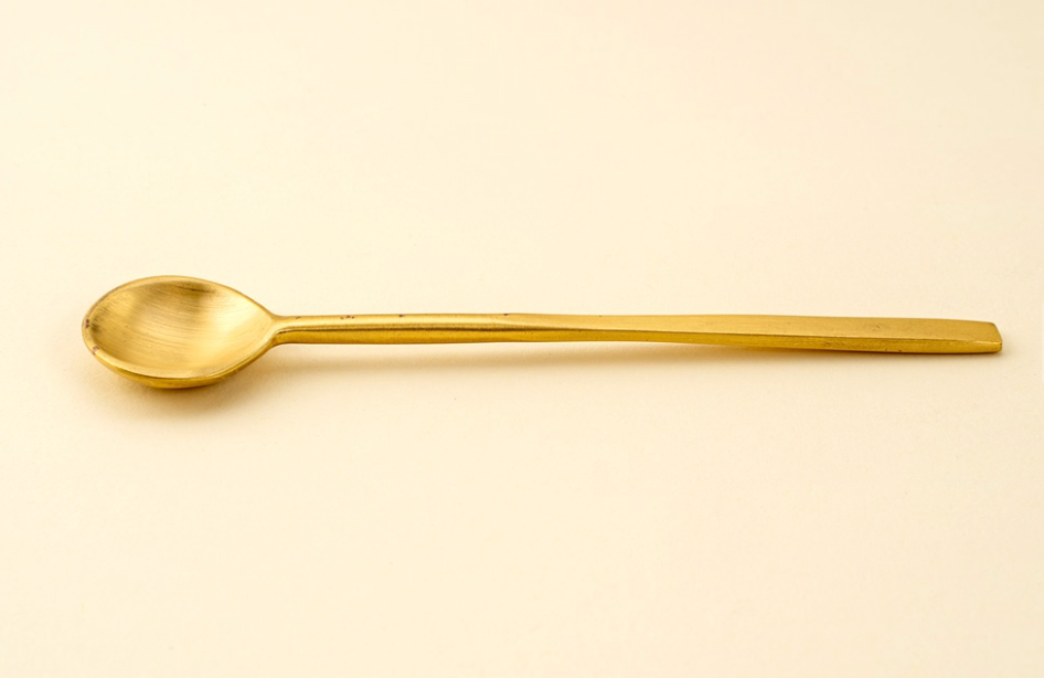 Brass Salt Spoon
