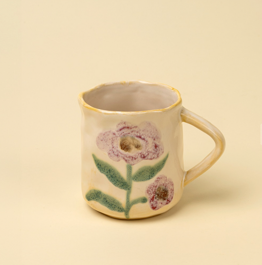 Painted Petal Mug