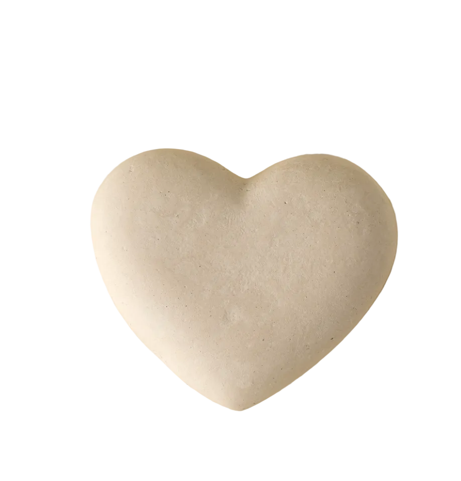 Paper Mache Heart
