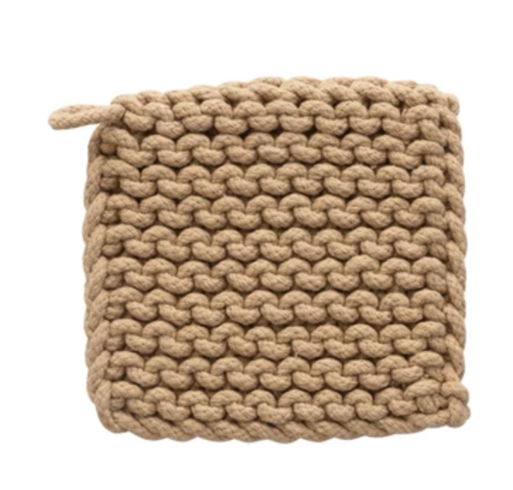 Cotton Crochet Pot Holder