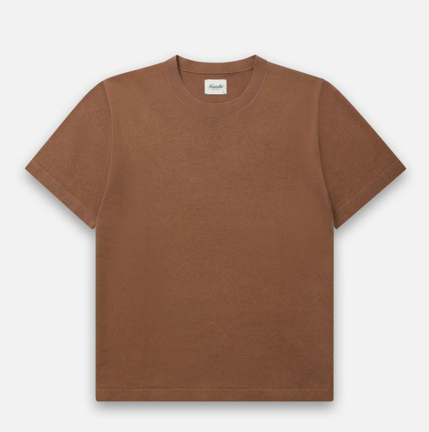 Linen Knit Tee
