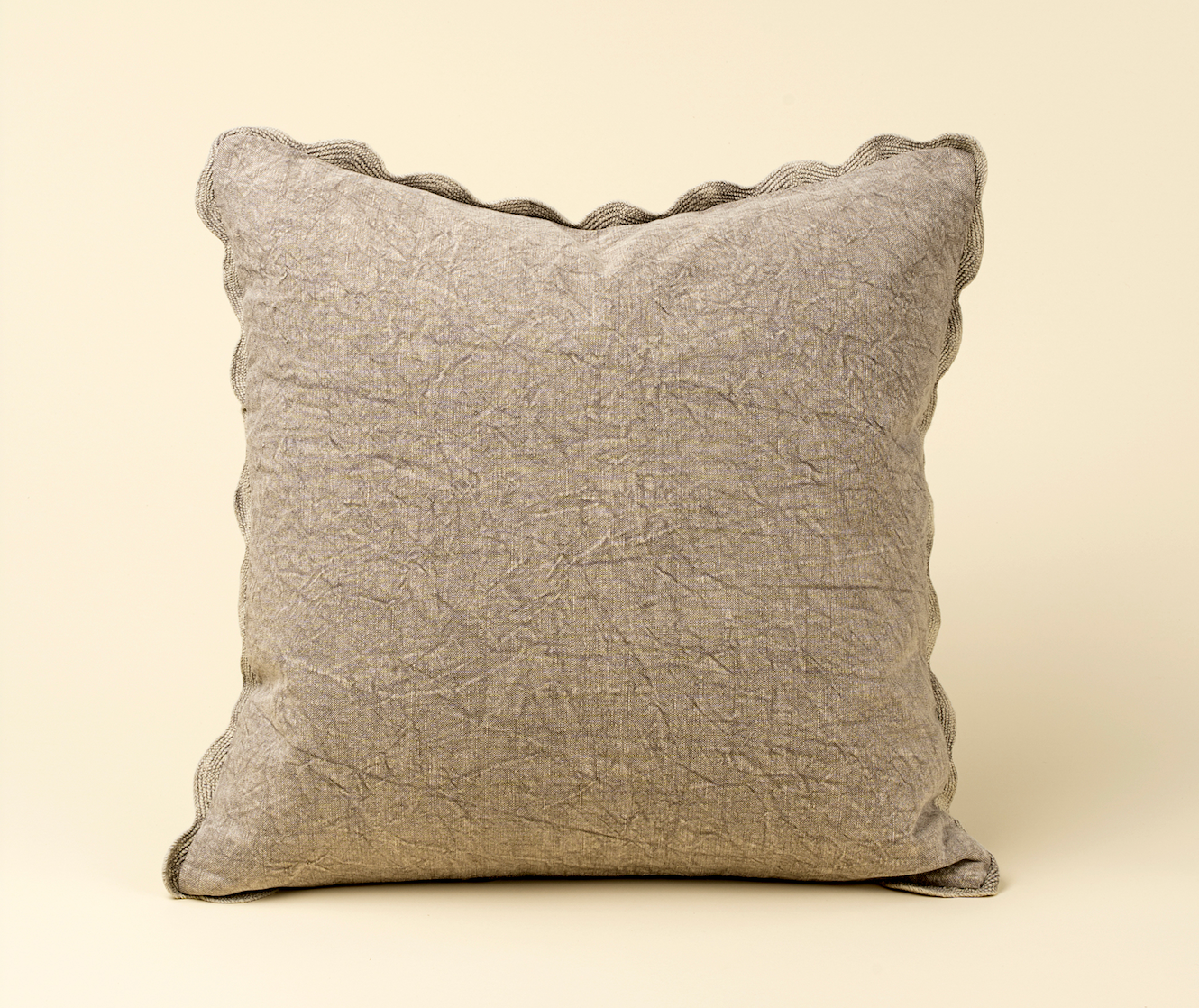 Scalloped Edge Pillow