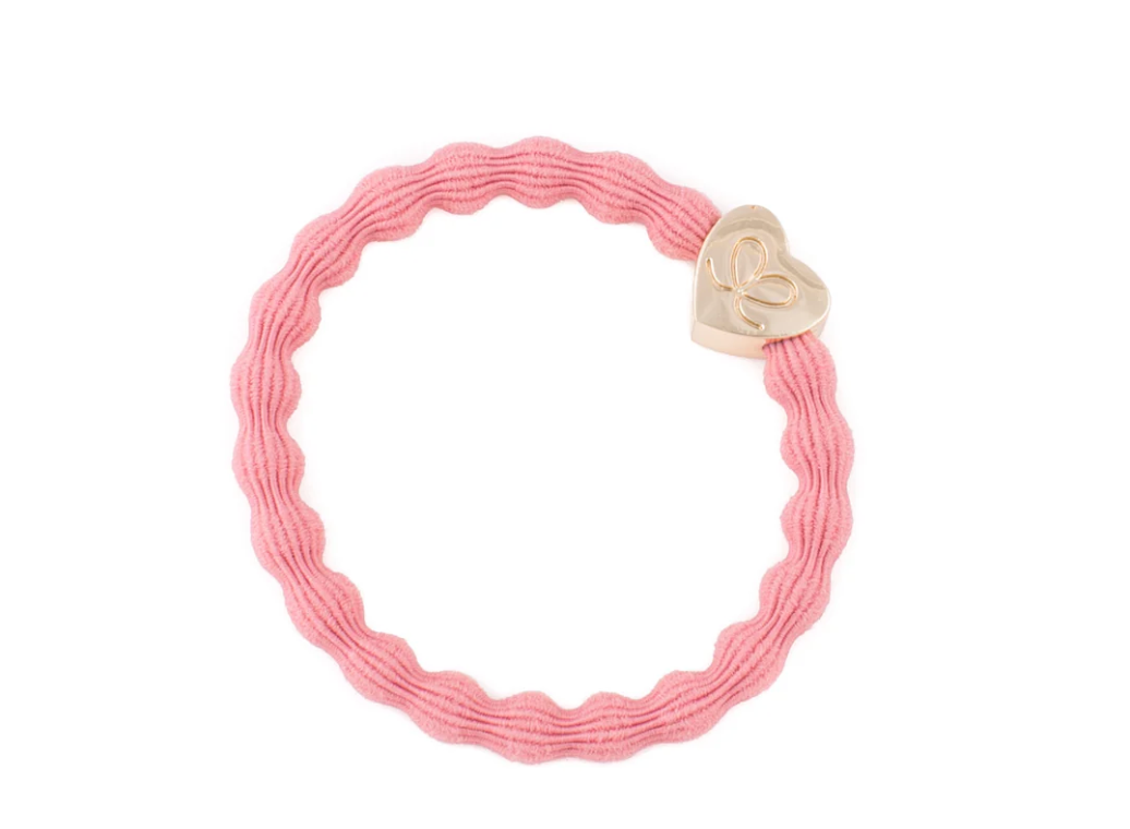 Hair Tie - Gold Heart