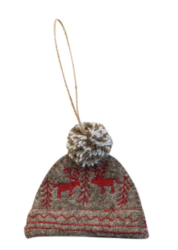 Wool Felt Hat Ornament