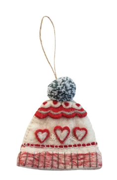 Wool Felt Hat Ornament