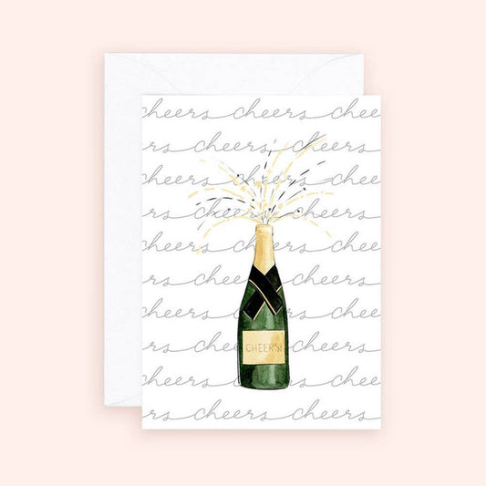 Cheers Celebration Enclosure Mini Card