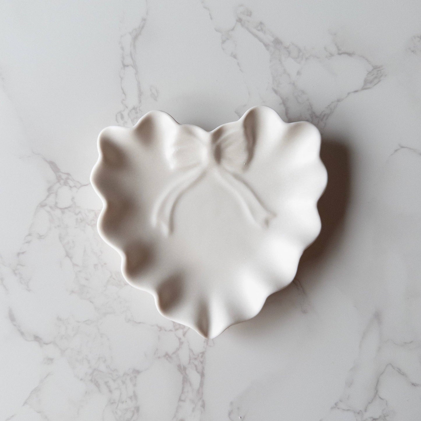 Ruffle Bow Jewelry Dish