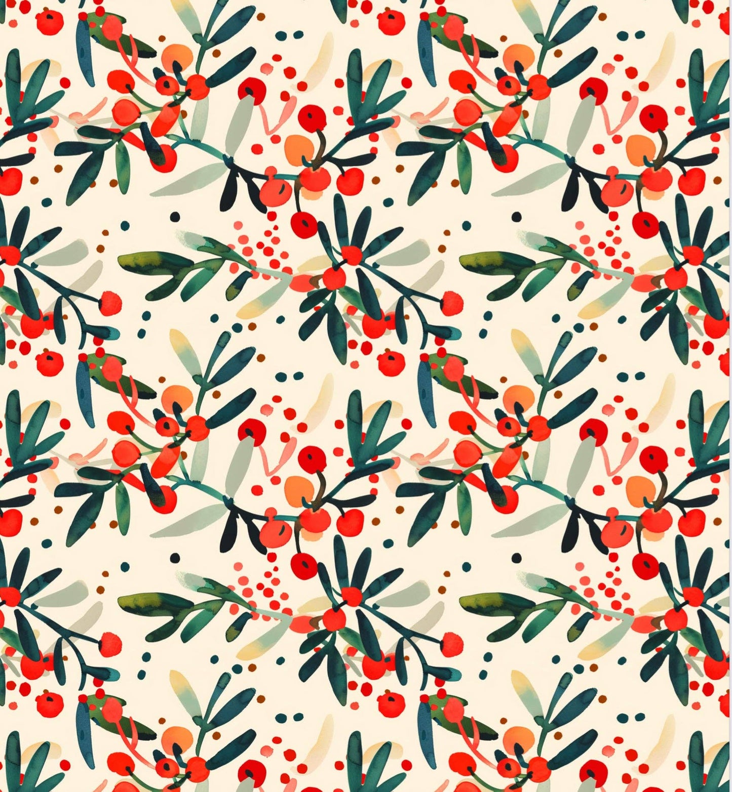 The Mistletoe Dishcloth