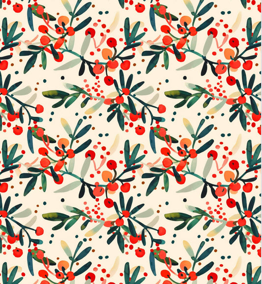 The Mistletoe Dishcloth