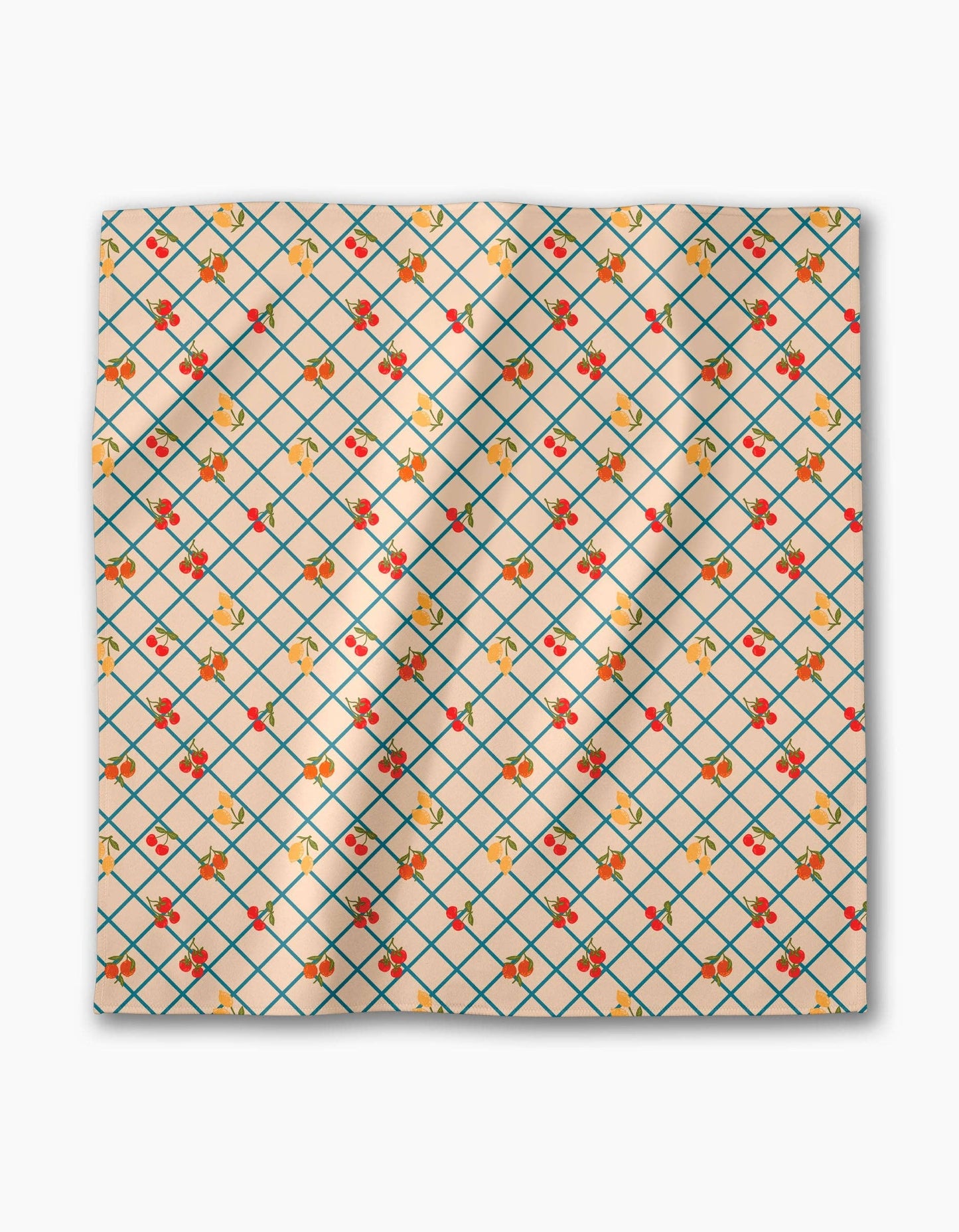Italian Summer Grid Dinner Napkins
