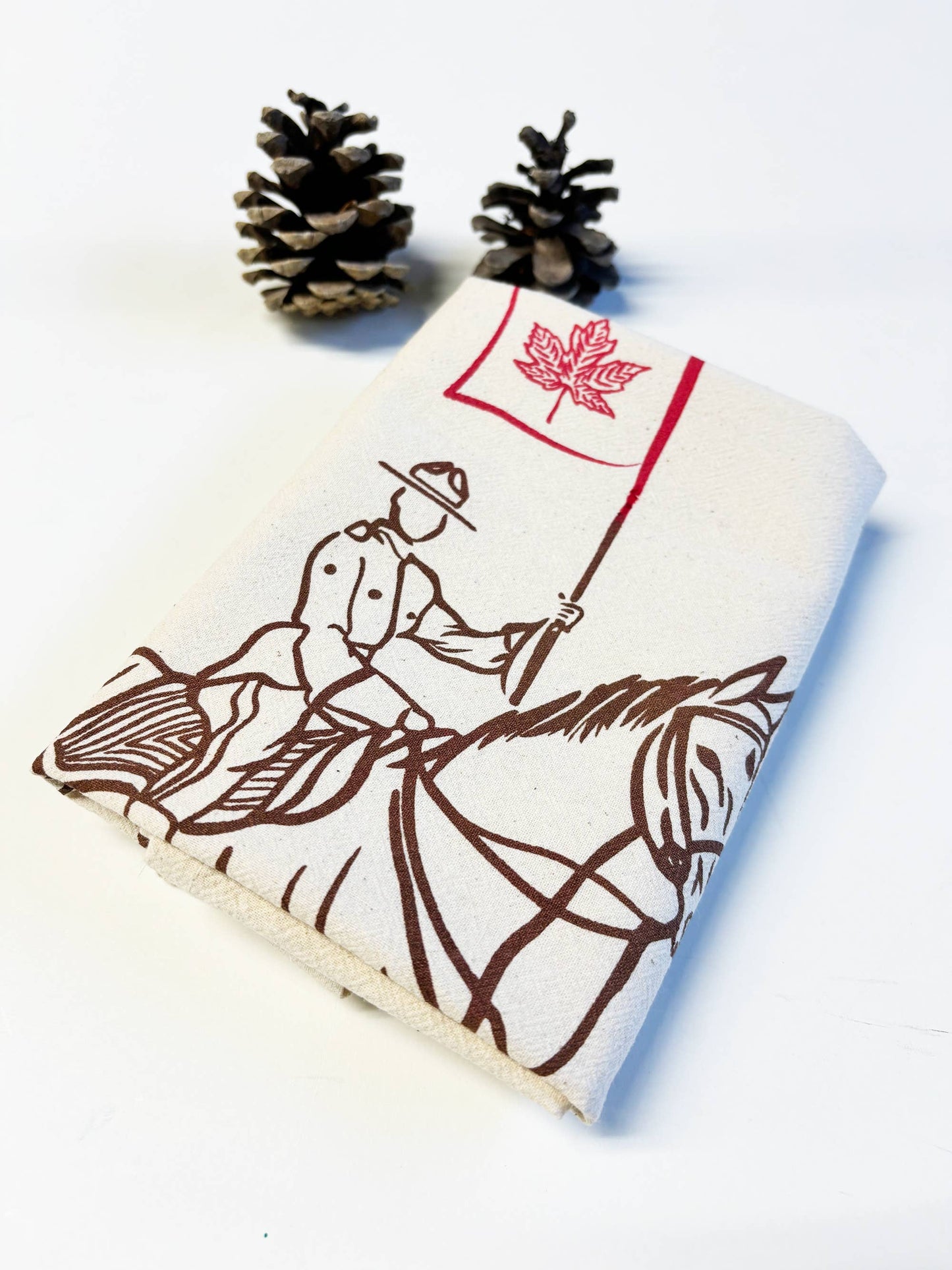 RCMP Organic Tea Towel