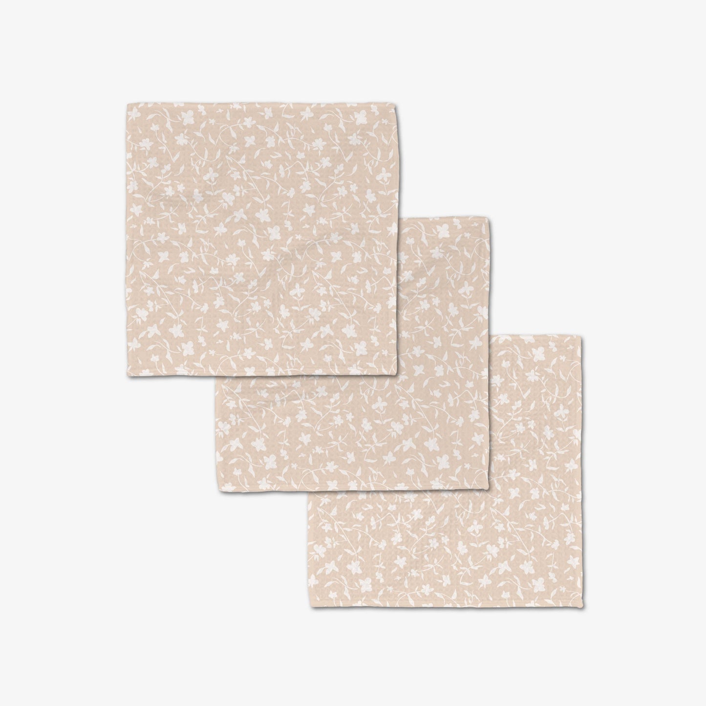 Tiny Floral Dishcloth
