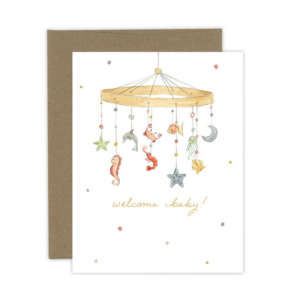 Under the Sea Baby Card