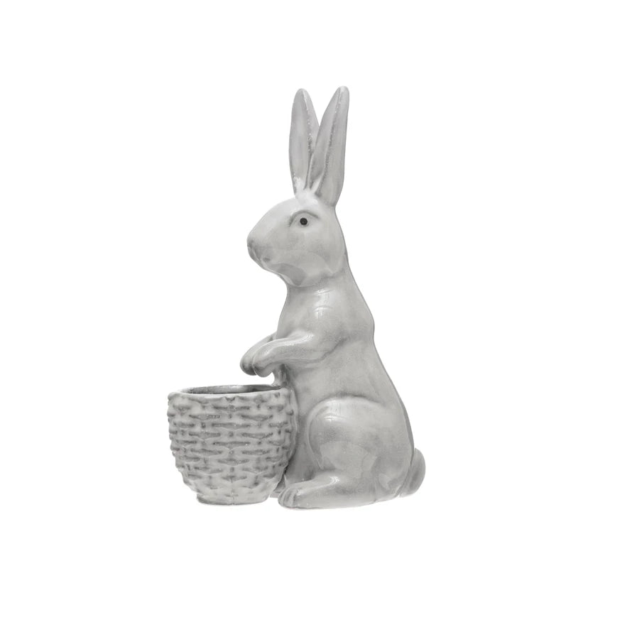 Rabbit with embossed planter