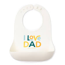 I love Dad Bib