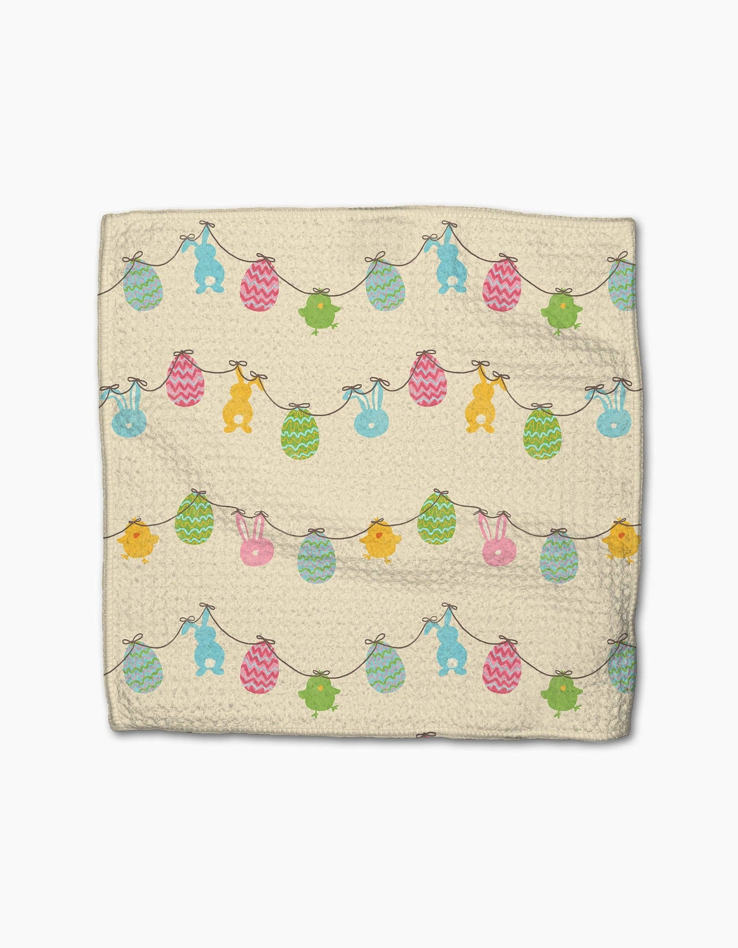 Easter Banner Dishcloth