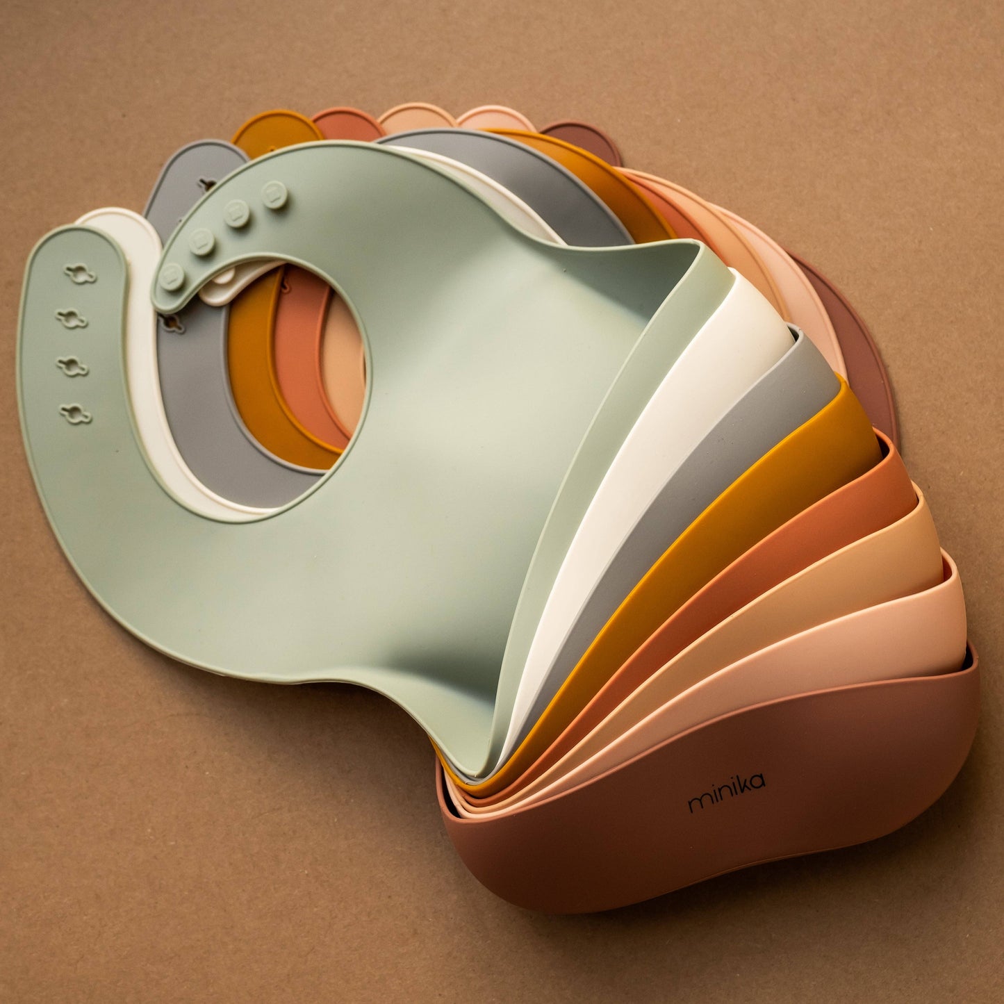 Silicone Bib - Sage