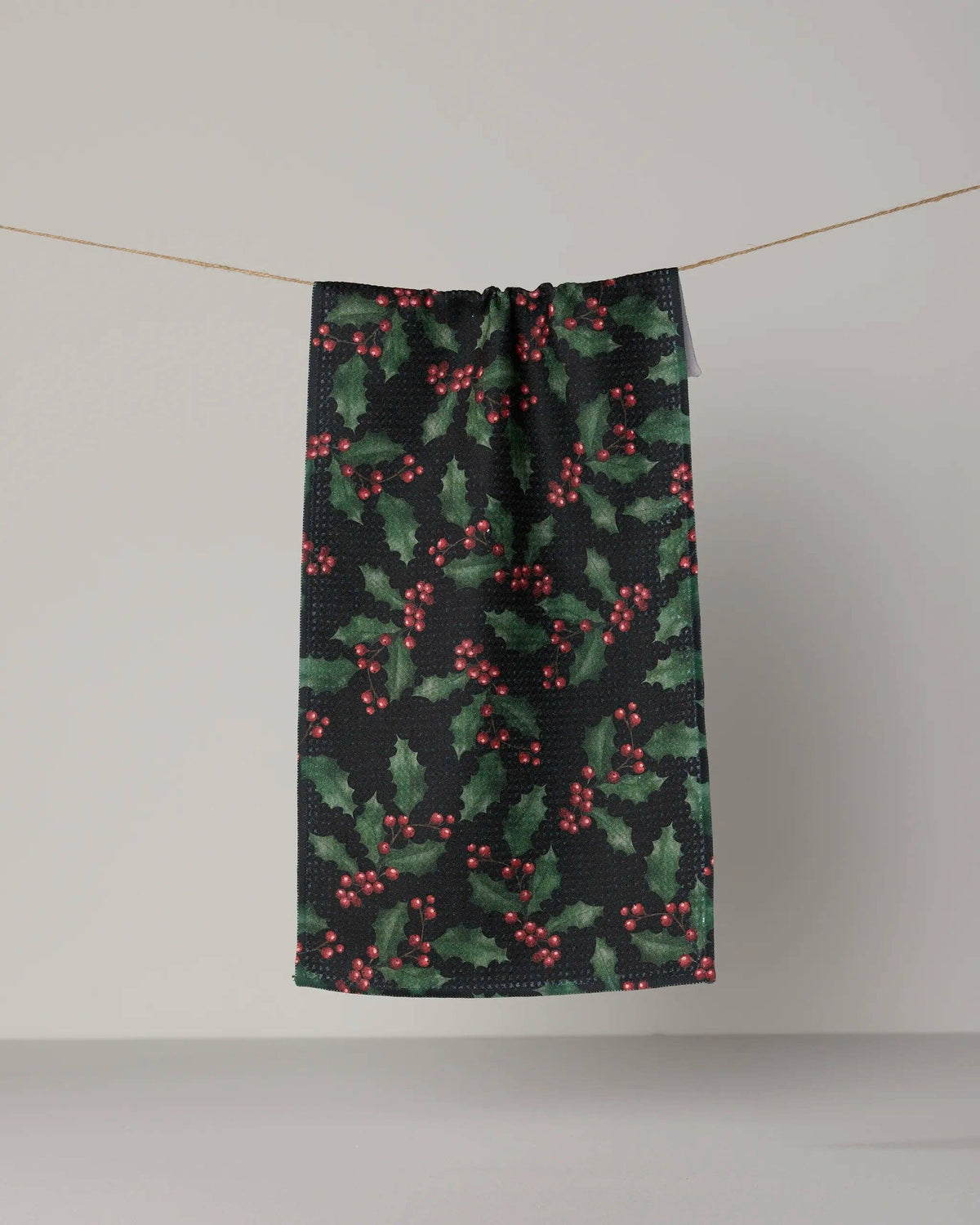 Holly Night Mini Towel