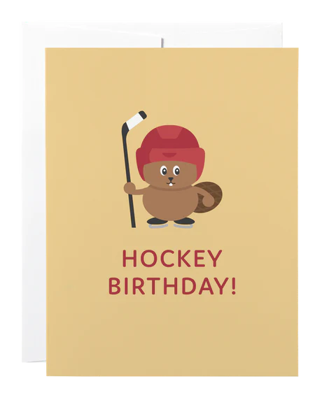 Card - Hockey Birthday