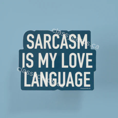 Sarcasm Sticker