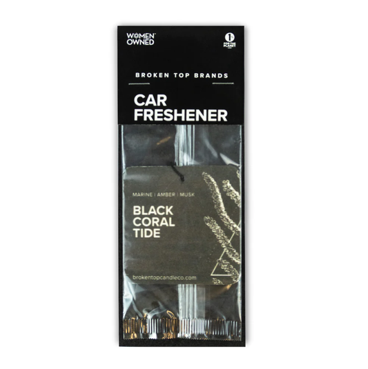 Black Coral Tide Car Freshner