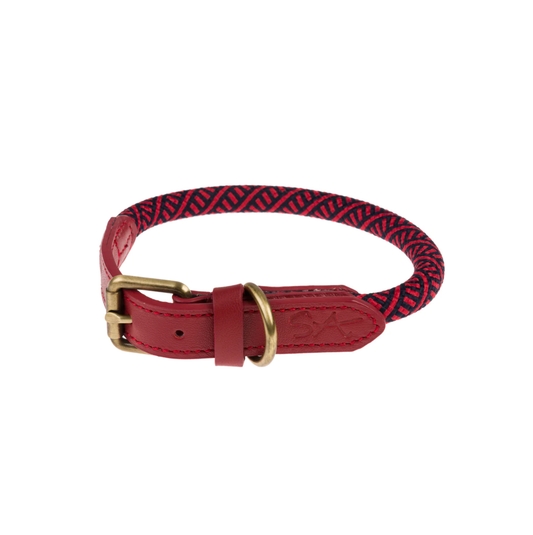 Red Rope Collar Md